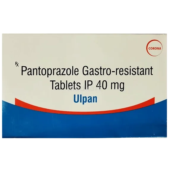 ulpan 40mg tablet 15's
